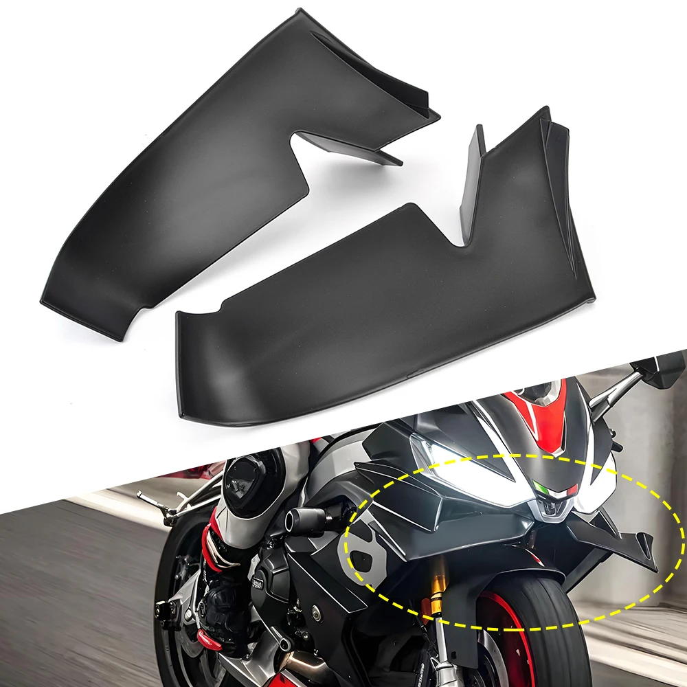 For Aprilia RSV4 2021-2025 / RS 660 2020-2025 Fixed wing Spoiler Deflector Fairing Frontal Wing Accessories
For Aprilia RSV4 2021-2025 / RS 660 2020-2025 Fixed wing Spoiler Deflector Fairing Frontal Wing Accessories