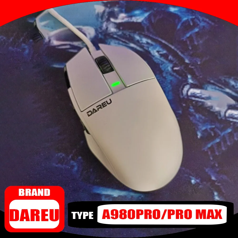 Игровая мышь Dareu A980Pro/PRO MAX Flash Star P3950, индивидуальный чип, возврат 8K, AIM-750U, сенсорная мышь для киберспорта высокой плотности
Игровая мышь Dareu A980Pro/PRO MAX Flash Star P3950, индивидуальный чип, возврат 8K, AIM-750U, сенсорная мышь для киберспорта высокой плотности