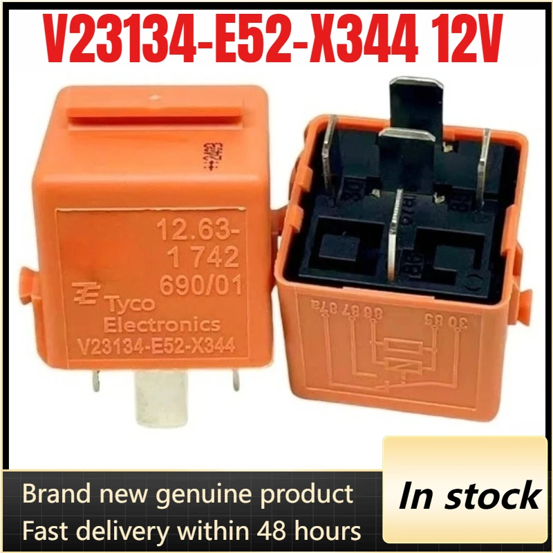 (Абсолютно новый, оригинальный) 10 шт./лот, 100% оригинальное реле: V23134-E52-X344, 12 В, 5 контактов, автомобильное реле.
(Абсолютно новый, оригинальный) 10 шт./лот, 100% оригинальное реле: V23134-E52-X344, 12 В, 5 контактов, автомобильное реле.
