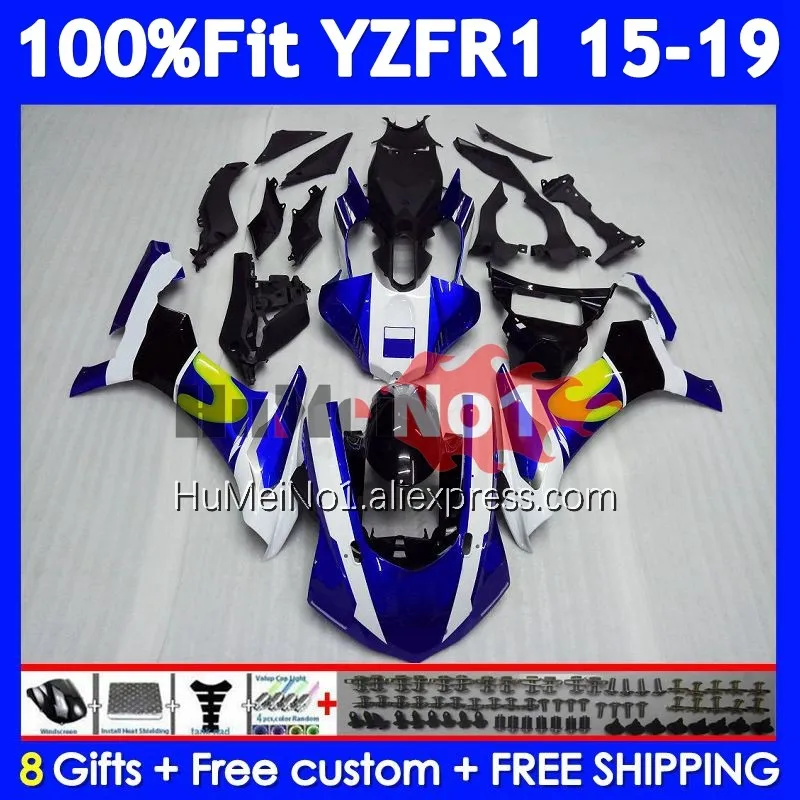 Впрыск для YAMAHA YZF R1 R 1 1000 YZF-R1 YZFR1 15 16 17 18 19 370 No 3 YZF1000 2015 2016 2017 2018 2019 Movistar Blue Обтекатель
Впрыск для YAMAHA YZF R1 R 1 1000 YZF-R1 YZFR1 15 16 17 18 19 370 No 3 YZF1000 2015 2016 2017 2018 2019 Movistar Blue Обтекатель