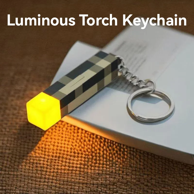 Mini Luminous Torch Keychain Rechargeable Light Game Model Toys Backpack Decorative Pendant Children Holiday Party Gifts
Mini Luminous Torch Keychain Rechargeable Light Game Model Toys Backpack Decorative Pendant Children Holiday Party Gifts