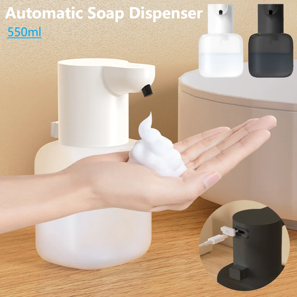 Gel/Foam Soap Dispenser 550ml Automatic Dish Soap Dispenser Infrared Induction Touchless Hand Sanitizer for Kitchen Bathroom
Gel/Foam Soap Dispenser 550ml Automatic Dish Soap Dispenser Infrared Induction Touchless Hand Sanitizer for Kitchen Bathroom