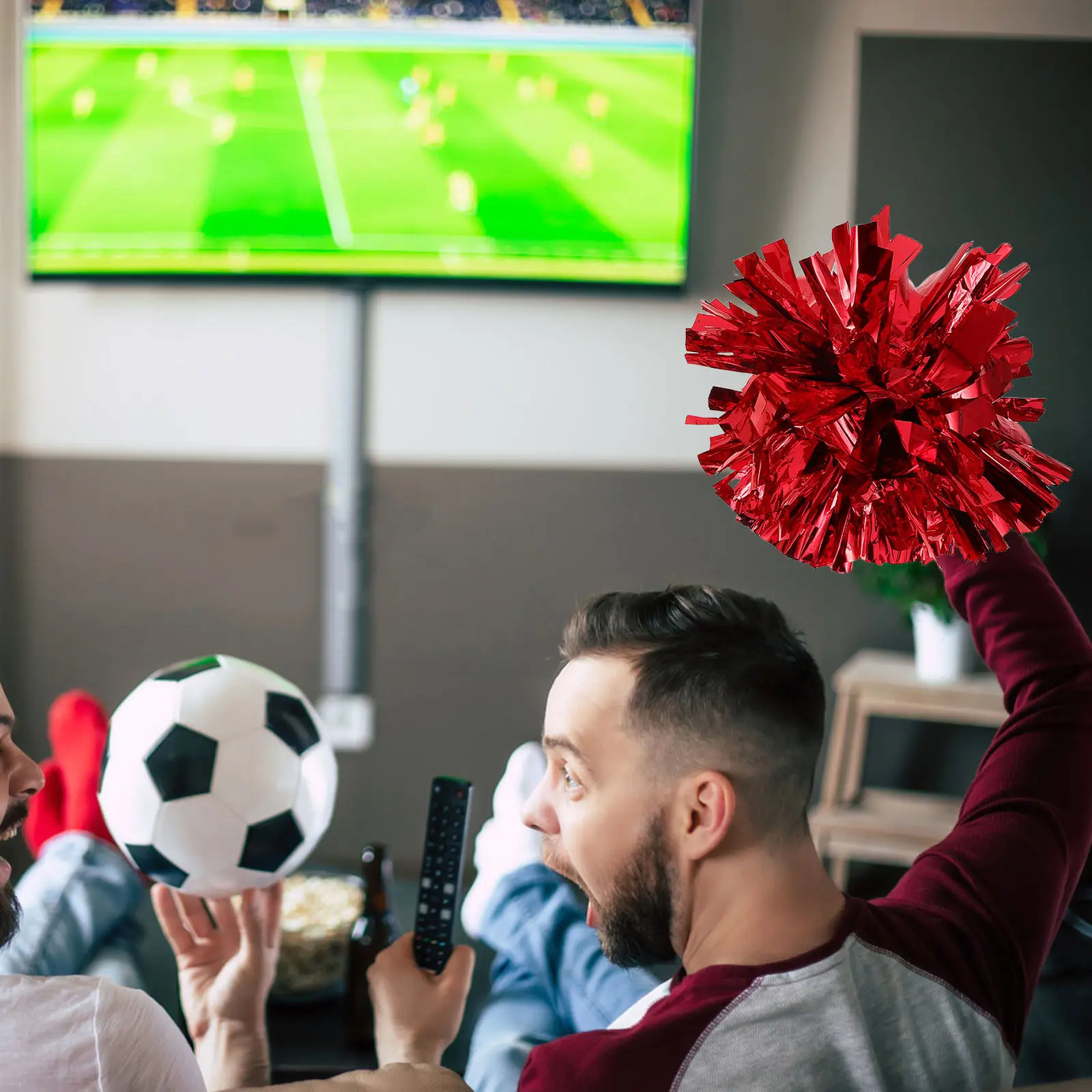 4Pcs Cheerleading Pompoms Vibrant High-Saturation Lightweight Cheerleader Props for Kids Adults School Events Party
4Pcs Cheerleading Pompoms Vibrant High-Saturation Lightweight Cheerleader Props for Kids Adults School Events Party
