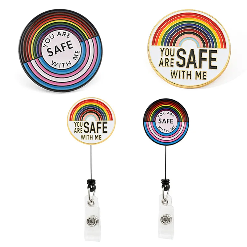 1 Set Scalable and Easy To Pull ABS Bag Anti Loss Cartoon Badge New Rainbow Metal Versatile Brooch Toys Anime
1 Set Scalable and Easy To Pull ABS Bag Anti Loss Cartoon Badge New Rainbow Metal Versatile Brooch Toys Anime
