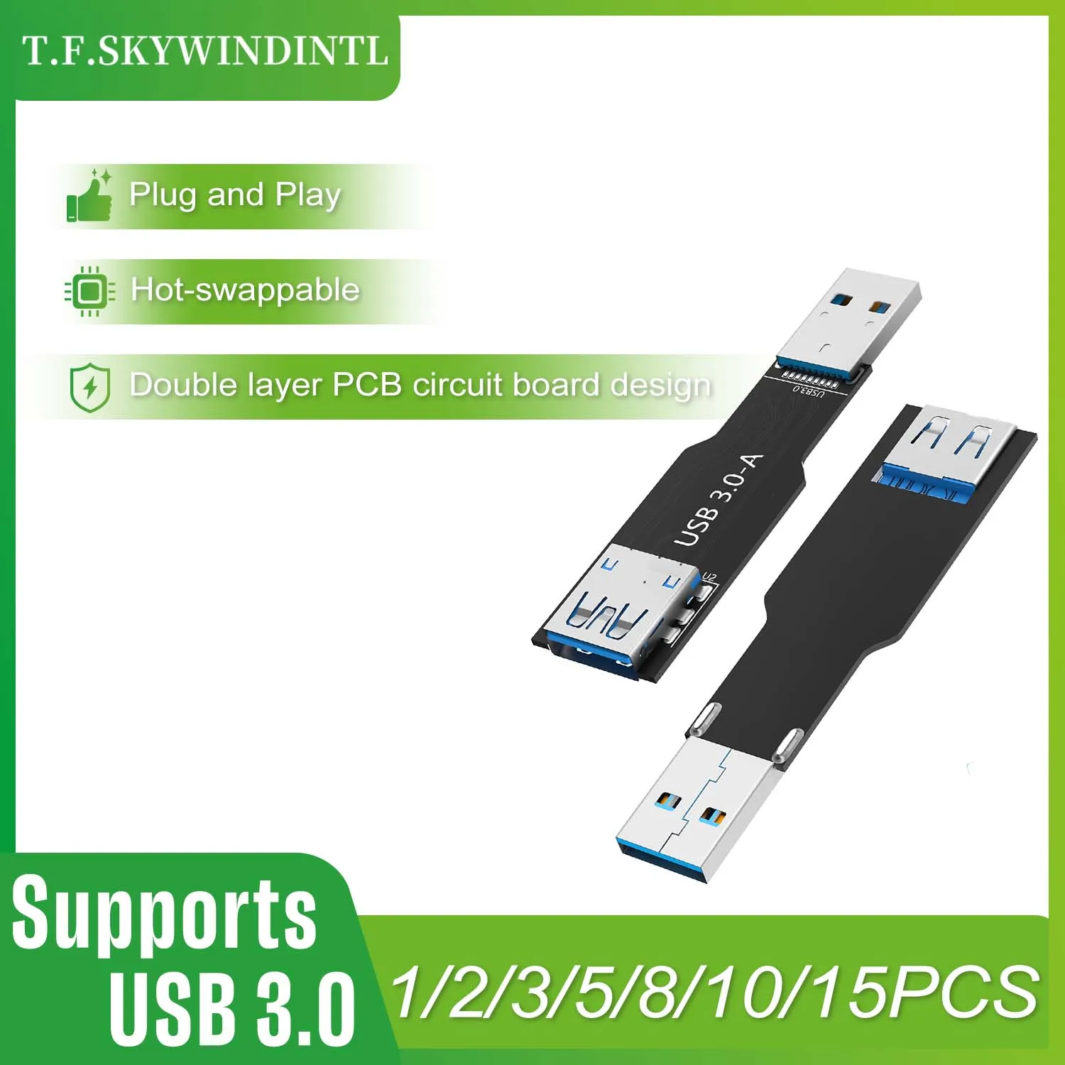 USB 3.0 Test Adapter Card 5Gbps Male Female Test Expansion Card Data Cable Expansion USB 3.0 Adapter Board for PC Server Laptop
USB 3.0 Test Adapter Card 5Gbps Male Female Test Expansion Card Data Cable Expansion USB 3.0 Adapter Board for PC Server Laptop