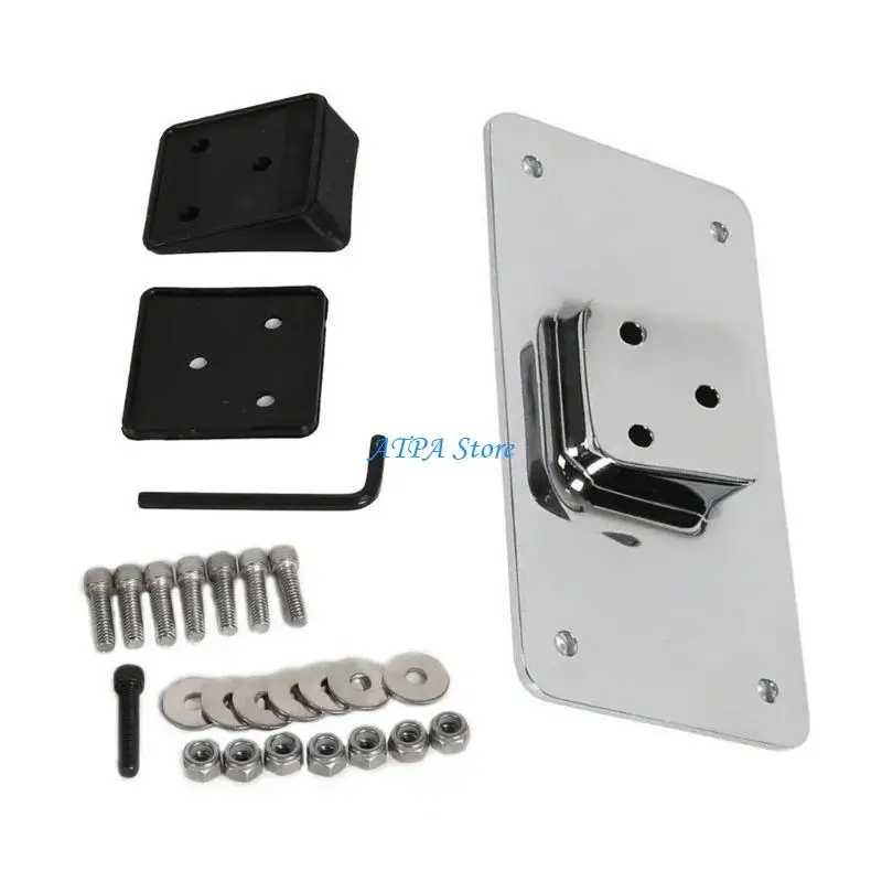 U13C Motorbike Replacement 3 Hole Laydown License Plate Mounting Bracket Motorcycle Accessory Fit for 883 1200
U13C Motorbike Replacement 3 Hole Laydown License Plate Mounting Bracket Motorcycle Accessory Fit for 883 1200