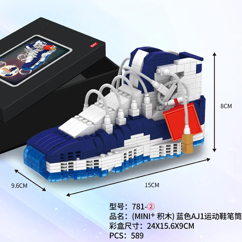 Cute Sport Building Blocks Basketball Shoes Sneakers Pen Holder Mini Diamond Bricks Kit Model Toys For Kids Gifts Adult 
Cute Sport Building Blocks Basketball Shoes Sneakers Pen Holder Mini Diamond Bricks Kit Model Toys For Kids Gifts Adult