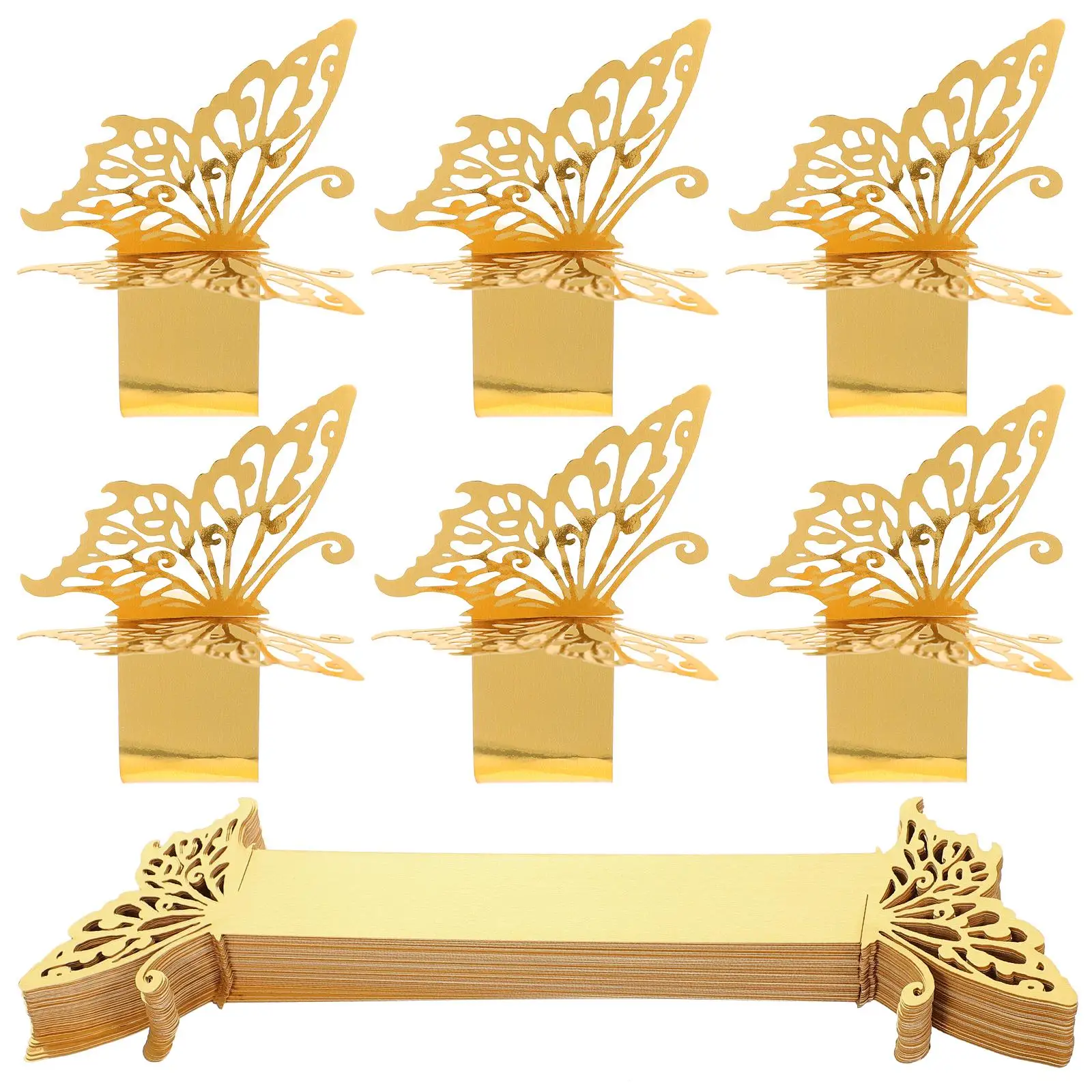 Butterfly Napkin Rings Reusable Dining Table Decorations Serviette Ring Holder Creative Paper Towel Non Fading Easy Cleaning
Butterfly Napkin Rings Reusable Dining Table Decorations Serviette Ring Holder Creative Paper Towel Non Fading Easy Cleaning
