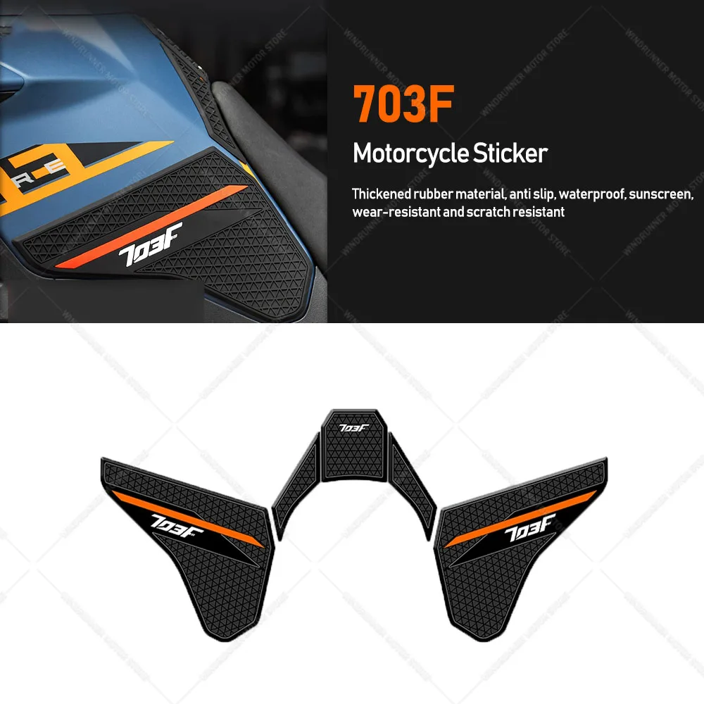 NEW For 703F 703F Motorcycle Accessories Rubber Tank Pad Stickers Kits Protection Thicken Stickers Body Anti Slip Protection 
NEW For 703F 703F Motorcycle Accessories Rubber Tank Pad Stickers Kits Protection Thicken Stickers Body Anti Slip Protection