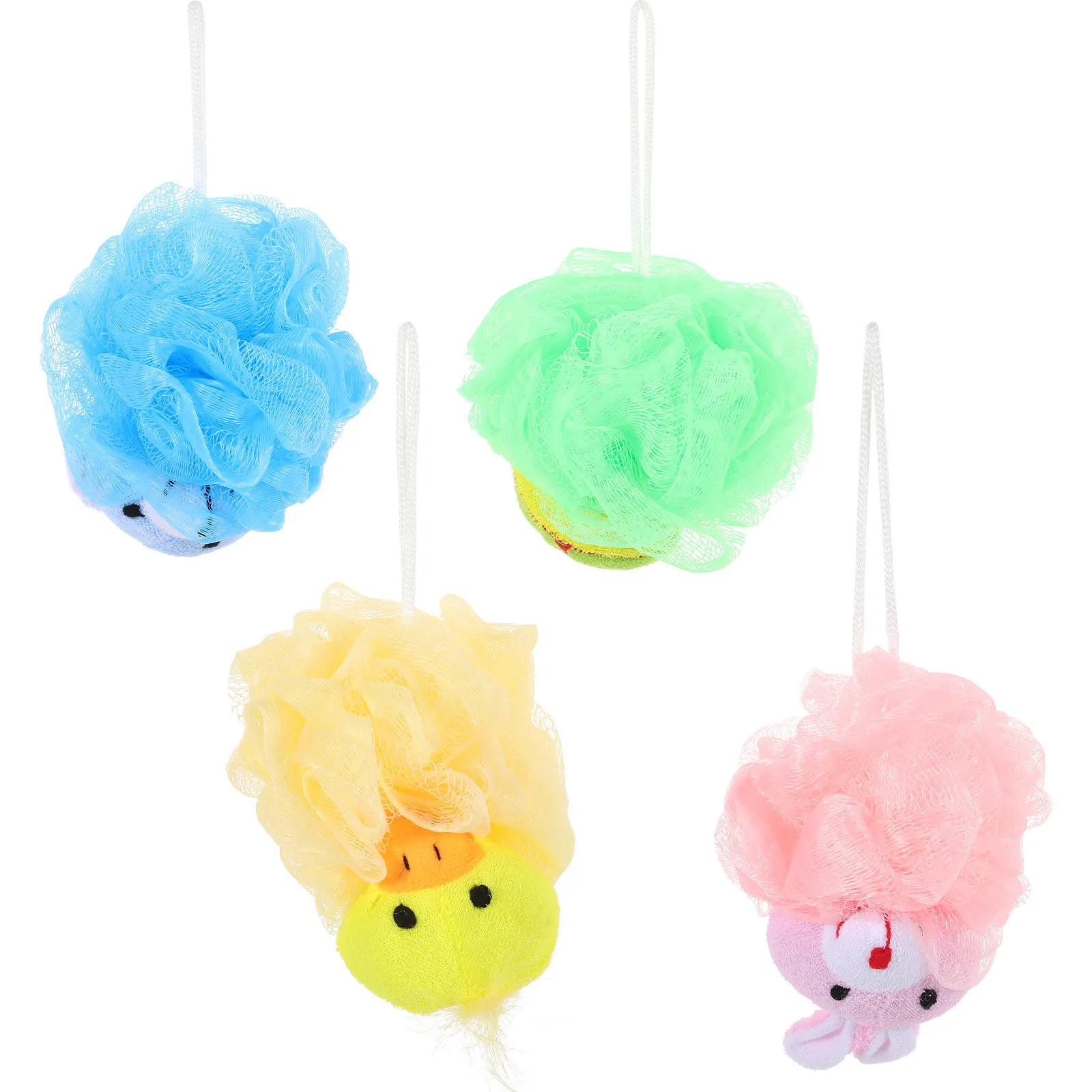 4Pcs Shower Ball for Kids Safe Exfoliating Bathing Towel Child-Friendly Skin Care Bathroom Essential Wash Ball
4Pcs Shower Ball for Kids Safe Exfoliating Bathing Towel Child-Friendly Skin Care Bathroom Essential Wash Ball