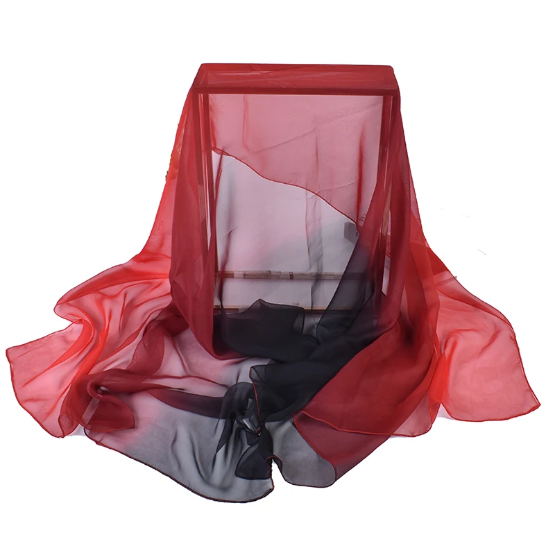2023 Spring/Summer New Three Color Gradient Silk Scarf 75 * 180 Georgette Long Scarf
2023 Spring/Summer New Three Color Gradient Silk Scarf 75 * 180 Georgette Long Scarf