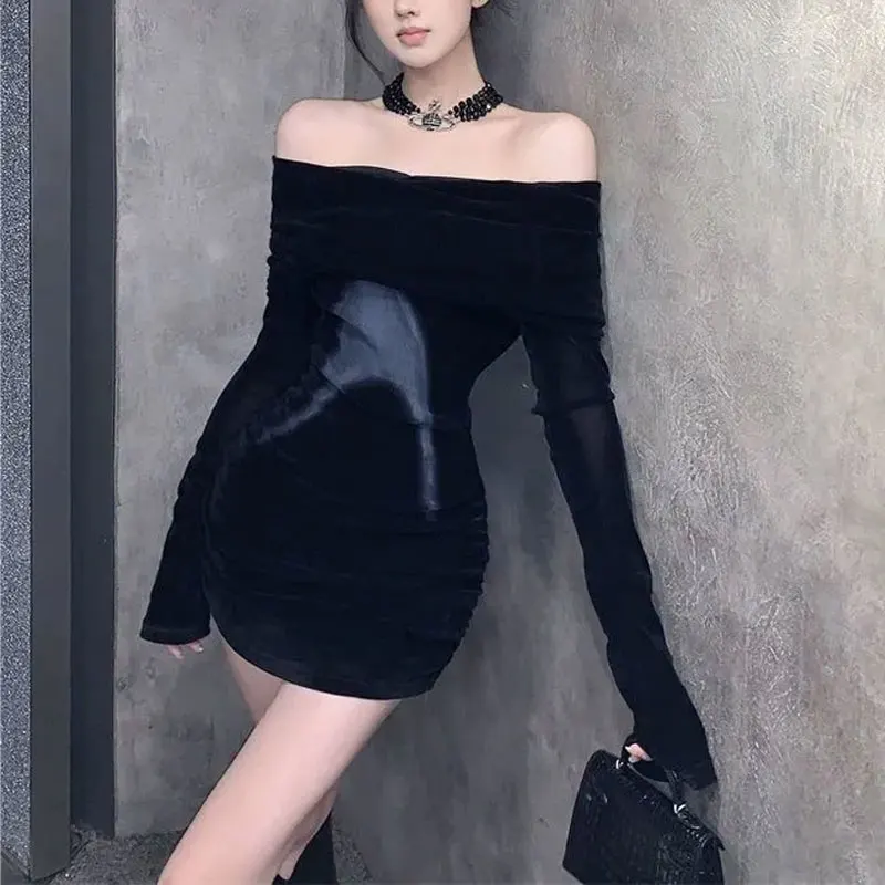 Autumn Hotsweet Printed Bag Hip Dresses Aura Waist Female Clothing Fashionable Slash Neck Elegant Vintage Long Sleeve Mini Dress
Autumn Hotsweet Printed Bag Hip Dresses Aura Waist Female Clothing Fashionable Slash Neck Elegant Vintage Long Sleeve Mini Dress