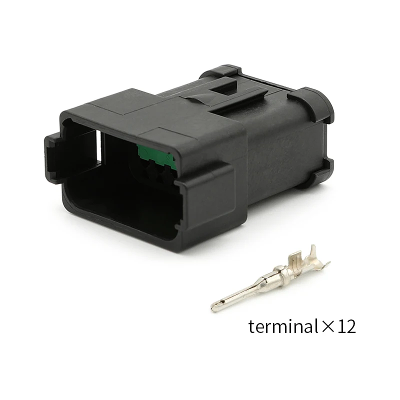 DT04-12P-E005/DT04-12PA-E005 DEUTSCH Automotive connector male flat cover waterproof with male terminal 1060-16-0122
DT04-12P-E005/DT04-12PA-E005 DEUTSCH Automotive connector male flat cover waterproof with male terminal 1060-16-0122