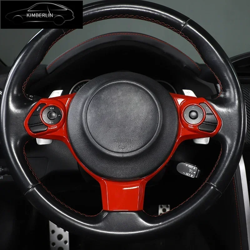 For 2017-2021 Toyota 86 For Subaru BRZ ABS Carbon Fiber Car Steering Wheel Decorative Frame Sticker Car Interior Accessories
For 2017-2021 Toyota 86 For Subaru BRZ ABS Carbon Fiber Car Steering Wheel Decorative Frame Sticker Car Interior Accessories