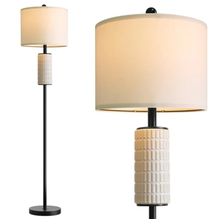 Farmhouse Floor Lamp for Living Room with Ceramic, 64" Black Standing Lamps for Living Room Corner, Modern Tall Floor Lamps for
Farmhouse Floor Lamp for Living Room with Ceramic, 64" Black Standing Lamps for Living Room Corner, Modern Tall Floor Lamps for