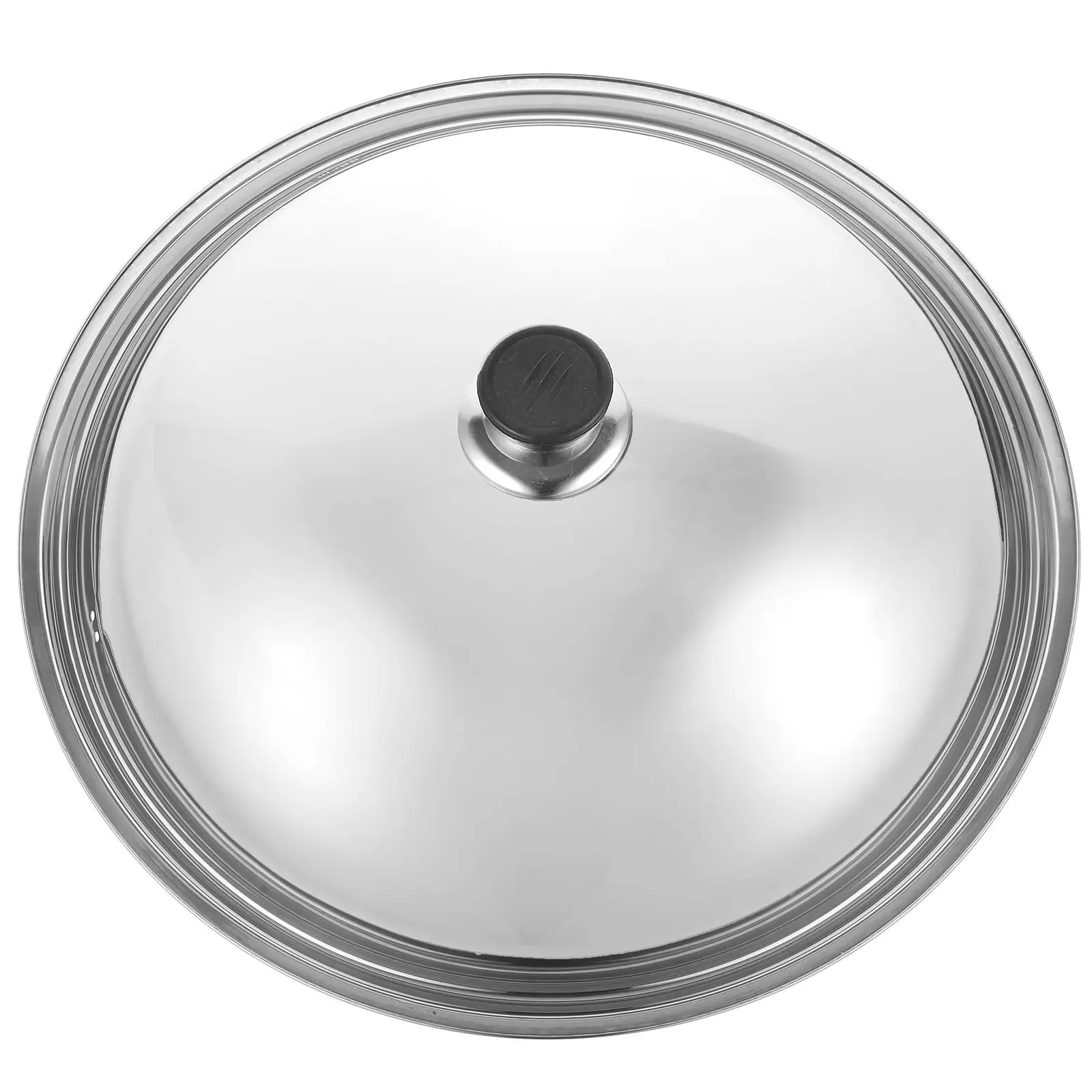 Kitchen Gadget Pot Lid Stainless Steel Cover Anti Oil Splashing Cooking Tool Black Microwave
Kitchen Gadget Pot Lid Stainless Steel Cover Anti Oil Splashing Cooking Tool Black Microwave