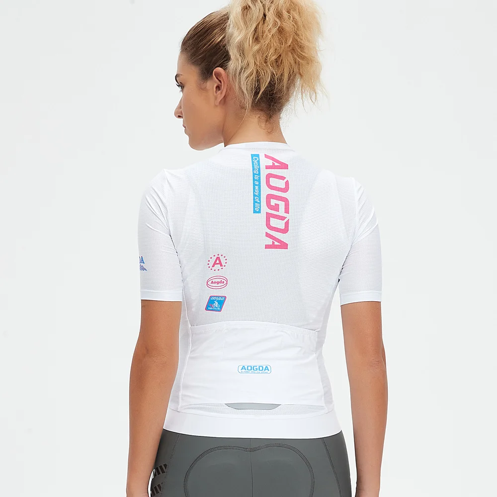 Велосипедная майка AOGDA Pro Team для женщин, велосипедная рубашка для MTB, высококачественная одежда для шоссейных и горных велосипедов
Велосипедная майка AOGDA Pro Team для женщин, велосипедная рубашка для MTB, высококачественная одежда для шоссейных и горных велосипедов