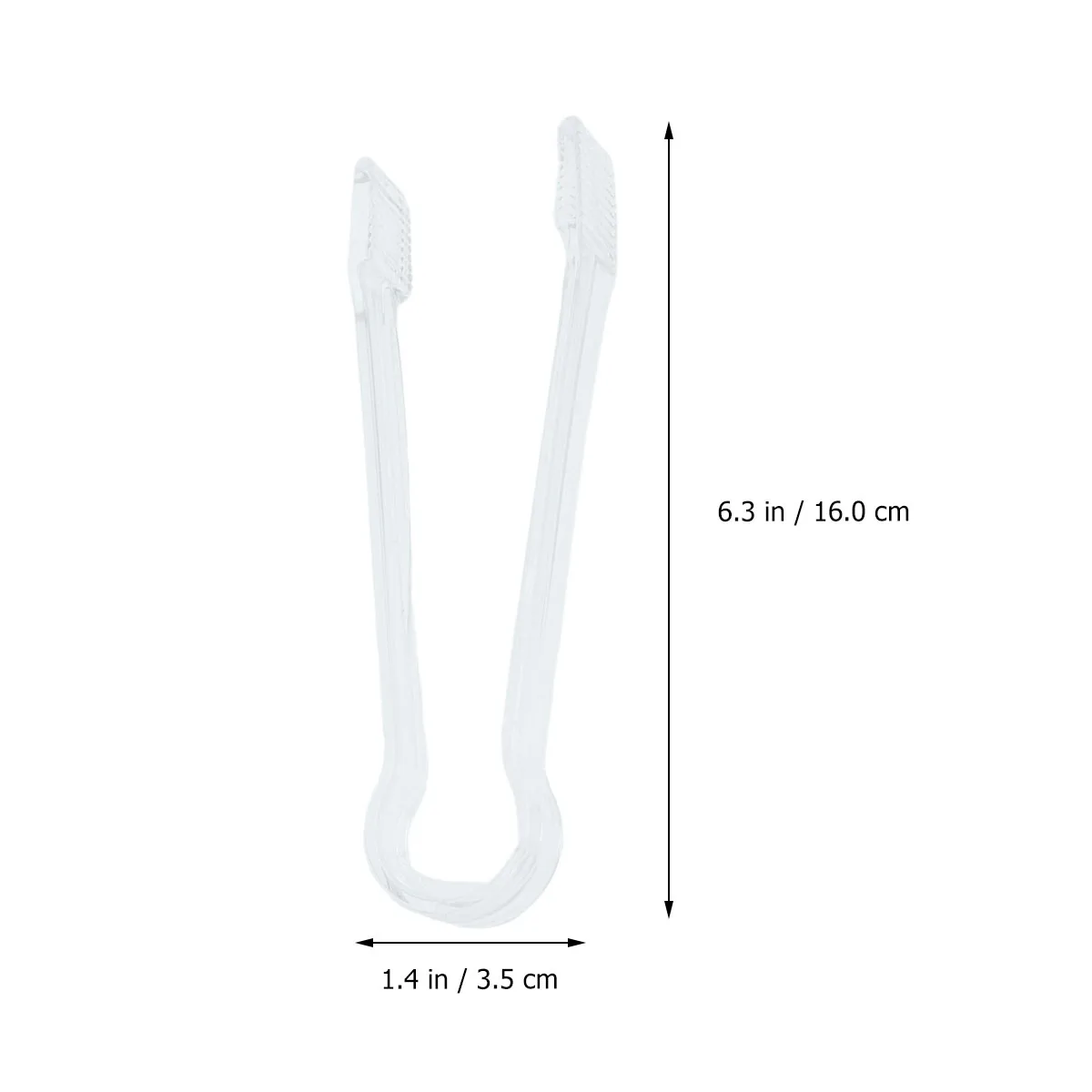 5pcs Multifunctional Food Serving Tongs Transparent Acrylic Kitchen Tongs For Ice Cake Bread Salad Bar Party Buffet Picnics
5pcs Multifunctional Food Serving Tongs Transparent Acrylic Kitchen Tongs For Ice Cake Bread Salad Bar Party Buffet Picnics