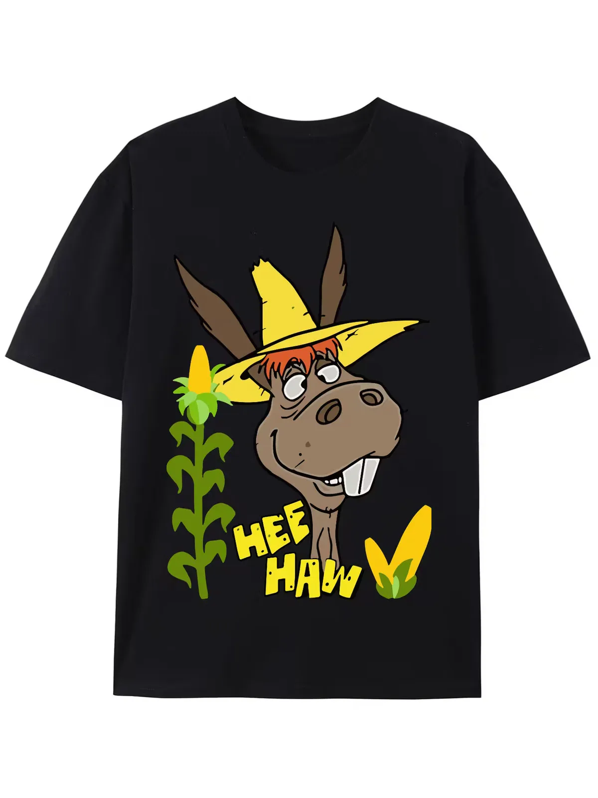 Funny Hee Haw Donkey Vintage Graphic T-Shirt - Men'S Short Sleeve Casual Tee wit
Funny Hee Haw Donkey Vintage Graphic T-Shirt - Men'S Short Sleeve Casual Tee wit