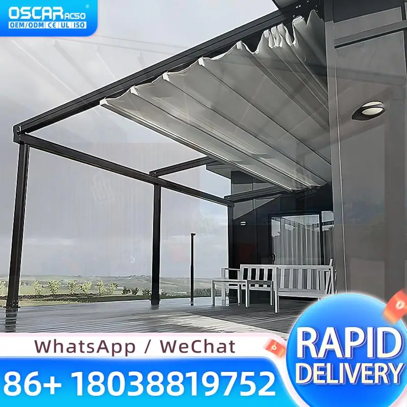 Наружный складной автоматически выдвижной тент на крыше для ресторана, патио, сада, двора, выдвижной навес, беседки
Наружный складной автоматически выдвижной тент на крыше для ресторана, патио, сада, двора, выдвижной навес, беседки