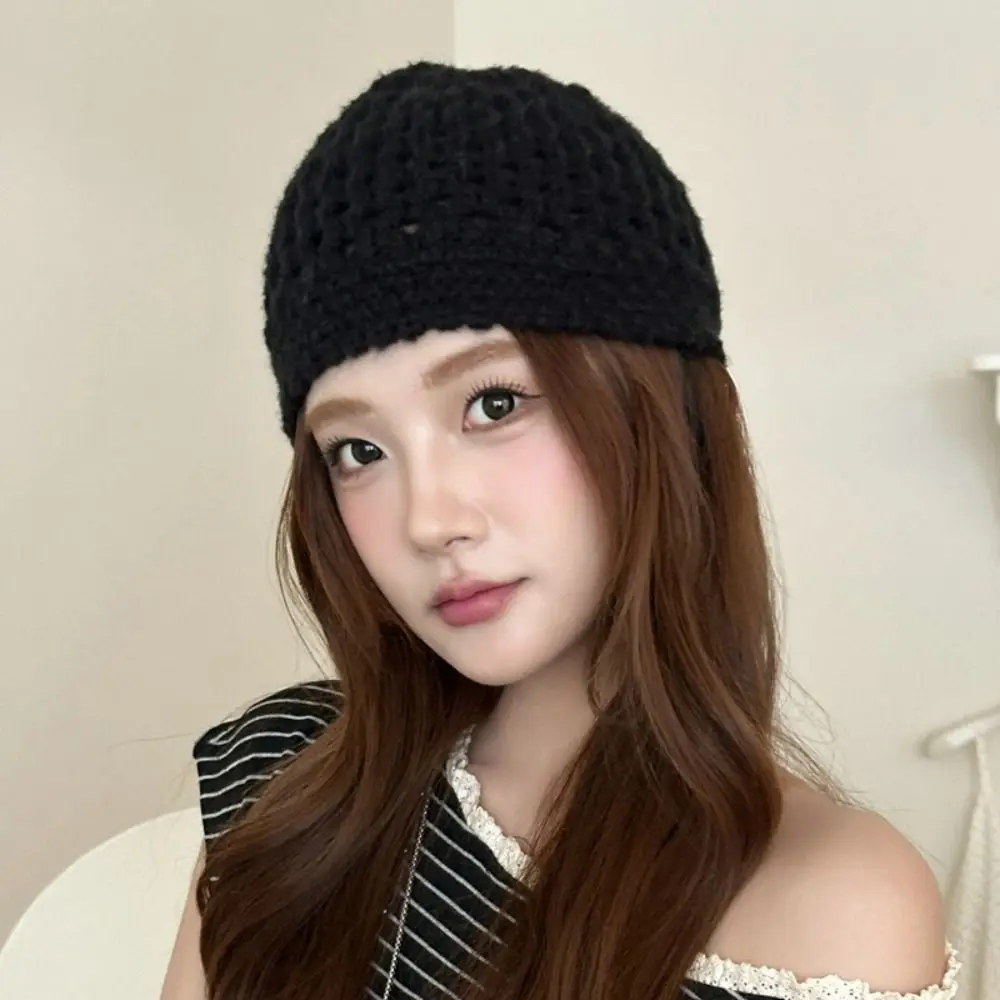 Retro Bohemian Style Knitted Beanies Hat Hollow Out Korean Crochet Pullover Hat Thin Breathable Weave Cap Girls
Retro Bohemian Style Knitted Beanies Hat Hollow Out Korean Crochet Pullover Hat Thin Breathable Weave Cap Girls