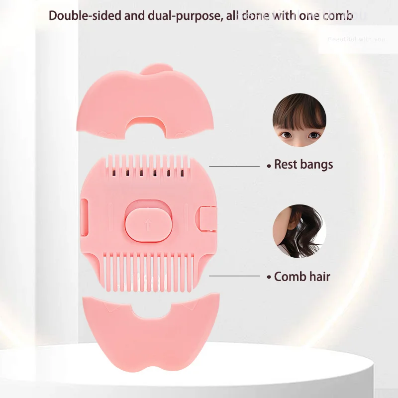 Новинка 2 в 1, детская стрижка, парикмахерская расческа, стрижка челки и сломанной челки, триммер, ручная портативная детская машинка для стрижки волос
Новинка 2 в 1, детская стрижка, парикмахерская расческа, стрижка челки и сломанной челки, триммер, ручная портативная детская машинка для стрижки волос