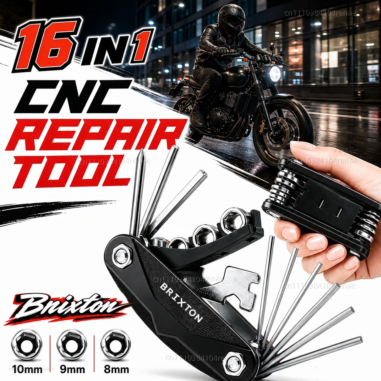 For Brixton Cromwell 125 250 1200 Crossfire 500 Storr 500 Sunray 125 Motorcycle Tool Repair Kit Multifunctional Screwdriver
For Brixton Cromwell 125 250 1200 Crossfire 500 Storr 500 Sunray 125 Motorcycle Tool Repair Kit Multifunctional Screwdriver