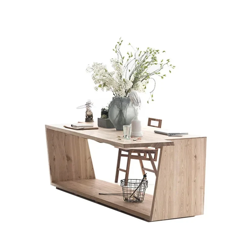 Обеденный стол из массива дерева, верстак, конференц-стол, простой современный ореховый оловянный домашний офис
Обеденный стол из массива дерева, верстак, конференц-стол, простой современный ореховый оловянный домашний офис