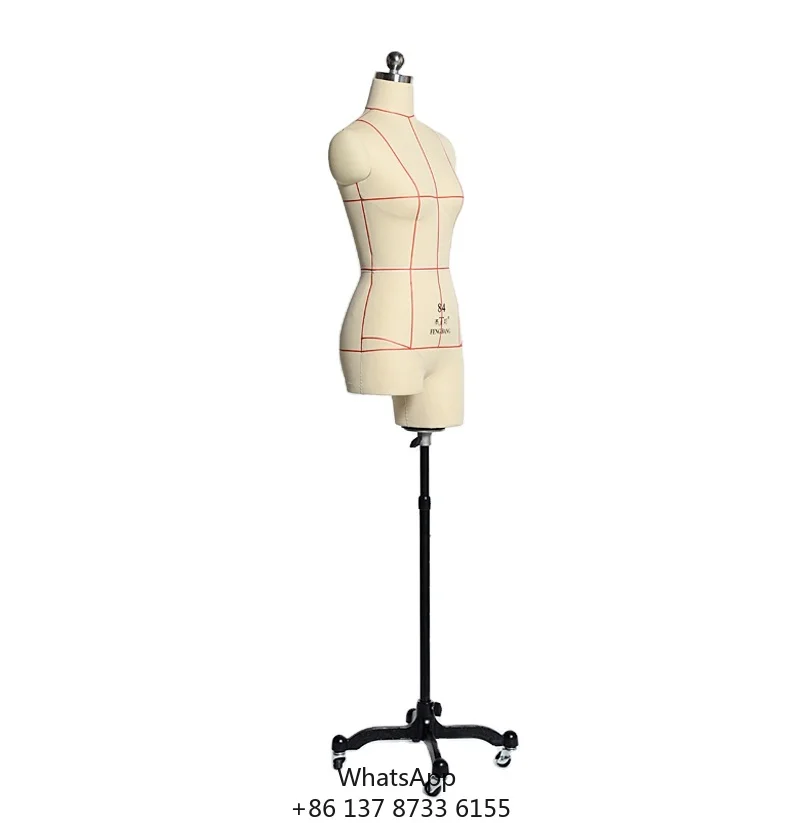 Clothing Shop Retail Plus Size Upper Body Dummy Adjustable Pin-in Foam Female Tailoring Mannequin With Wheels
Clothing Shop Retail Plus Size Upper Body Dummy Adjustable Pin-in Foam Female Tailoring Mannequin With Wheels