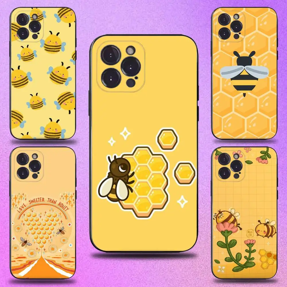 Bee Honeycomb Honey Phone Case For iPhone 16,15,14,13,12,11 Plus,Pro Max,XS,X,XR,SE,Mini,8,7,Soft Silicone Black Cover
Bee Honeycomb Honey Phone Case For iPhone 16,15,14,13,12,11 Plus,Pro Max,XS,X,XR,SE,Mini,8,7,Soft Silicone Black Cover