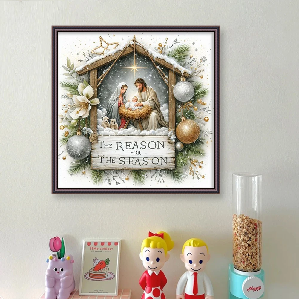 Набор для вышивания крестиком «Рождественская сцена» 40x40 см, DIY, 14CT, с нитками, белая ткань
Набор для вышивания крестиком «Рождественская сцена» 40x40 см, DIY, 14CT, с нитками, белая ткань