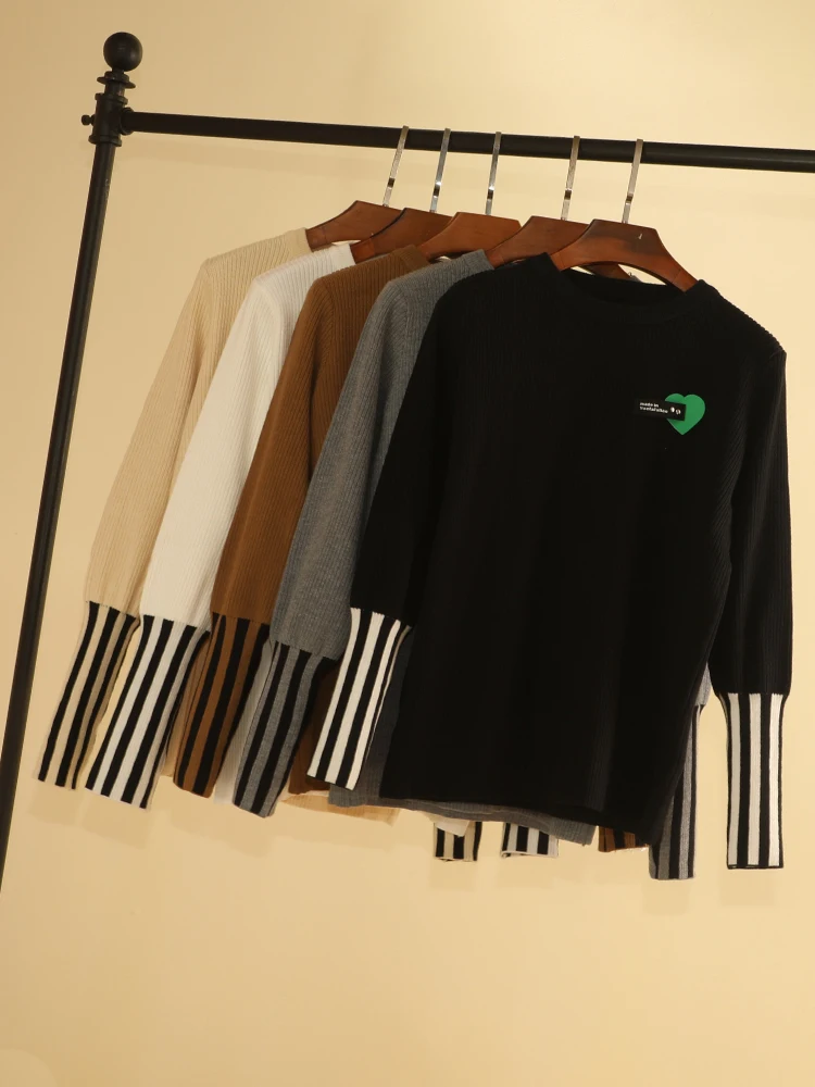 Blouses Clothing Knitted Long Sleeve Top 2024 Tops Pullover Women's Sweater Korean Fashion Basic Female Ladies Outerwear Clothes
Blouses Clothing Knitted Long Sleeve Top 2024 Tops Pullover Women's Sweater Korean Fashion Basic Female Ladies Outerwear Clothes