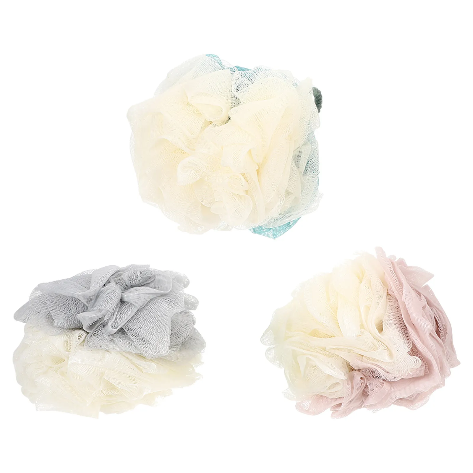 Set of 3 Double Color Bath Balls Soft Thick Shower Sponges Exfoliating Body Shower Bathing Supplies Quick-Dry Travel Home
Set of 3 Double Color Bath Balls Soft Thick Shower Sponges Exfoliating Body Shower Bathing Supplies Quick-Dry Travel Home