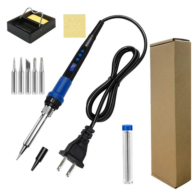Professional 908D Digital Soldering Iron with Internal Heating System Display & Smart Temperature Control 180-500°C
Professional 908D Digital Soldering Iron with Internal Heating System Display & Smart Temperature Control 180-500°C