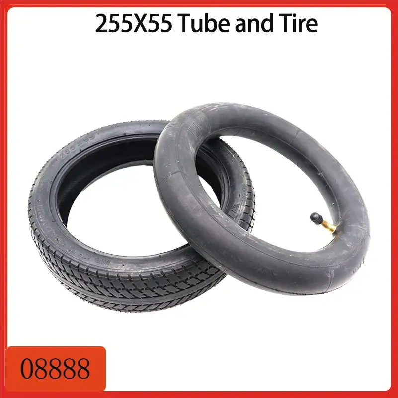 Complete 255X55 inner and outer tire set with inner tube for electric scooter tricycle models
Complete 255X55 inner and outer tire set with inner tube for electric scooter tricycle models
