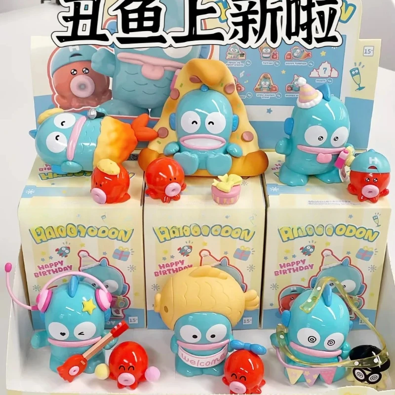 Sanrio Hangyodon Happy Birthday Series Blind Box Cute Hangyodon Action Figure Surprise Bag Statue Mystery Box Model Gift Toys
Sanrio Hangyodon Happy Birthday Series Blind Box Cute Hangyodon Action Figure Surprise Bag Statue Mystery Box Model Gift Toys