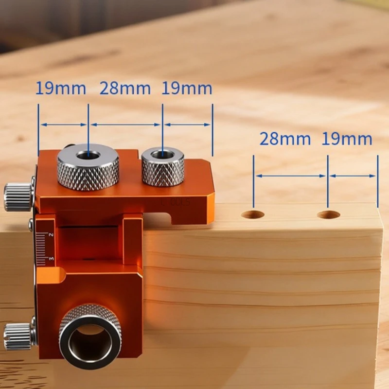 Carpenter Eccentric Wheel Drilling Locator Durable 3 in 1 Board Splicing Hole Opener Aluminum Alloy Adjustable Fixture Tools Set
Carpenter Eccentric Wheel Drilling Locator Durable 3 in 1 Board Splicing Hole Opener Aluminum Alloy Adjustable Fixture Tools Set