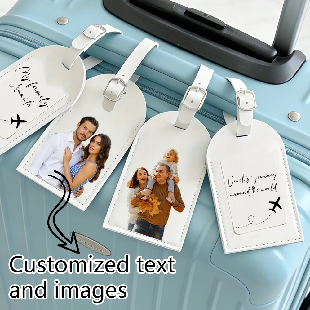 Customized Photo Text Double-Sided Leather Luggage Tag Travel And Moving Luggage Bag Decoration Customized Leather Luggage Tag
Customized Photo Text Double-Sided Leather Luggage Tag Travel And Moving Luggage Bag Decoration Customized Leather Luggage Tag