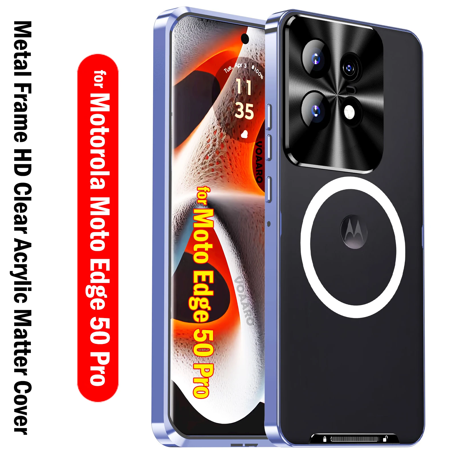 Прозрачный Акриловый чехол с металлической рамкой для Motorola Moto Edge 50 Pro, чехол для Moto Edge 50 Pro, магнитный чехол с беспроводной зарядкой
Прозрачный Акриловый чехол с металлической рамкой для Motorola Moto Edge 50 Pro, чехол для Moto Edge 50 Pro, магнитный чехол с беспроводной зарядкой