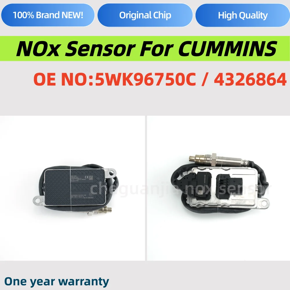 5WK96750C 4326864 NOx Sensor Nitrogen Oxide Sensor For CUMMINS 12V Diesel Engine Nitrogen Oxygen Sensor
5WK96750C 4326864 NOx Sensor Nitrogen Oxide Sensor For CUMMINS 12V Diesel Engine Nitrogen Oxygen Sensor