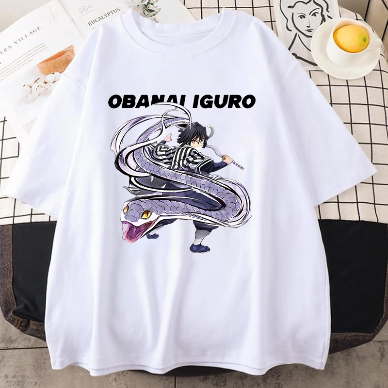 New Anime Iguro Obanai Printing T-shirt Women Men Fashion Y2K Summer Harajuku Tees Round Neck T-shirt
New Anime Iguro Obanai Printing T-shirt Women Men Fashion Y2K Summer Harajuku Tees Round Neck T-shirt