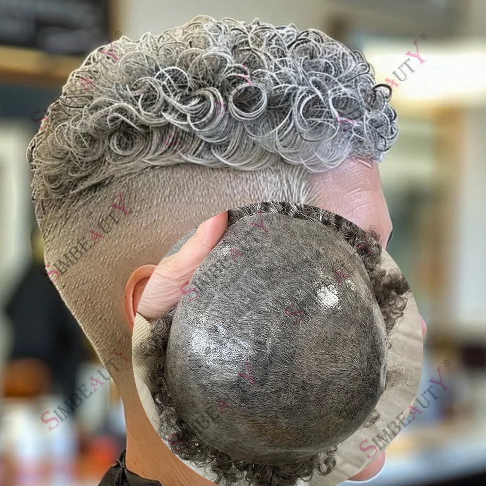 Новый мужской парик-накладка (система замещения волос) из натуральных европейских волос, 15 мм/12 мм, с кудрями афро-стиля, серо-черный, на полиуретановой основе, с естественной линией роста волос
Новый мужской парик-накладка (система замещения волос) из натуральных европейских волос, 15 мм/12 мм, с кудрями афро-стиля, серо-черный, на полиуретановой основе, с естественной линией роста волос