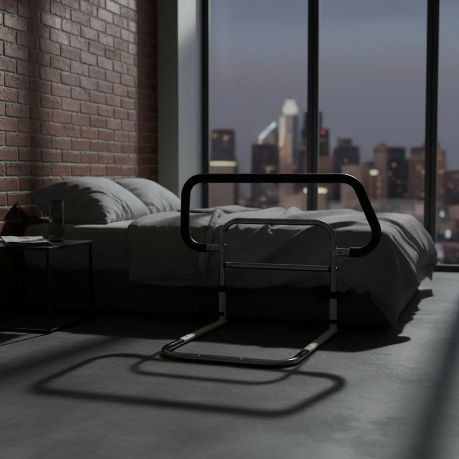 Bedside Fall Protection Rail Easy-Install Installation Bedside Safety Handle Bed Assist Rail Stable Support Mobility Aid
Bedside Fall Protection Rail Easy-Install Installation Bedside Safety Handle Bed Assist Rail Stable Support Mobility Aid