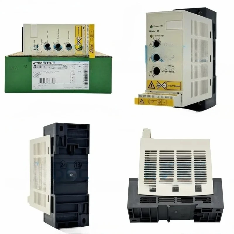 New , Soft Starter, Altistart 01 ATS01 380-415V ATS01N206QN ATS01N209QN ATS01N212QN ATS01N222QN ATS01N232QN
New , Soft Starter, Altistart 01 ATS01 380-415V ATS01N206QN ATS01N209QN ATS01N212QN ATS01N222QN ATS01N232QN