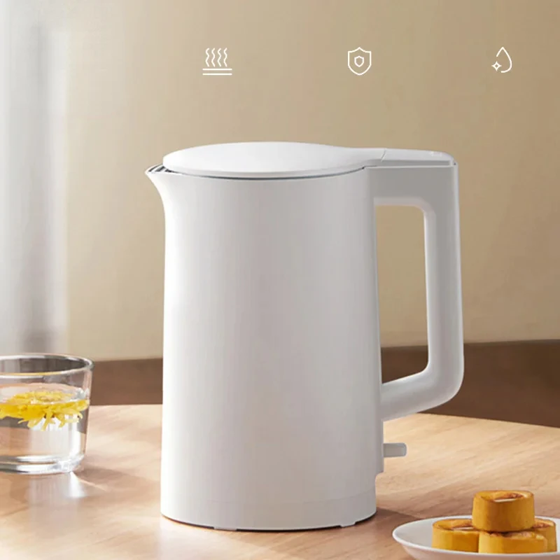 Electric Kettle N1 1500W 1.5L Double Layer Integrat Fast Boil Anti-dry Protect Temperature Control Water Tea Coffee Pot
Electric Kettle N1 1500W 1.5L Double Layer Integrat Fast Boil Anti-dry Protect Temperature Control Water Tea Coffee Pot