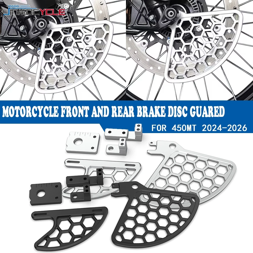 Motorcycle Parts Front and Rear Brake Disc Guared Potector Set For CFMOTO CF MOTO CF450 450MT 450 MT 2024 2025 2026 MT 450 MT450
Motorcycle Parts Front and Rear Brake Disc Guared Potector Set For CFMOTO CF MOTO CF450 450MT 450 MT 2024 2025 2026 MT 450 MT450