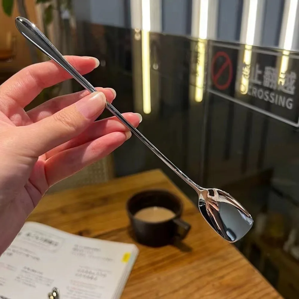 5pcs New Stainless Steel Coffee Spoon Gold Silver Long Handled Stirring Dessert Spoon Small Shovel Spoon Kitchen Accessory
5pcs New Stainless Steel Coffee Spoon Gold Silver Long Handled Stirring Dessert Spoon Small Shovel Spoon Kitchen Accessory