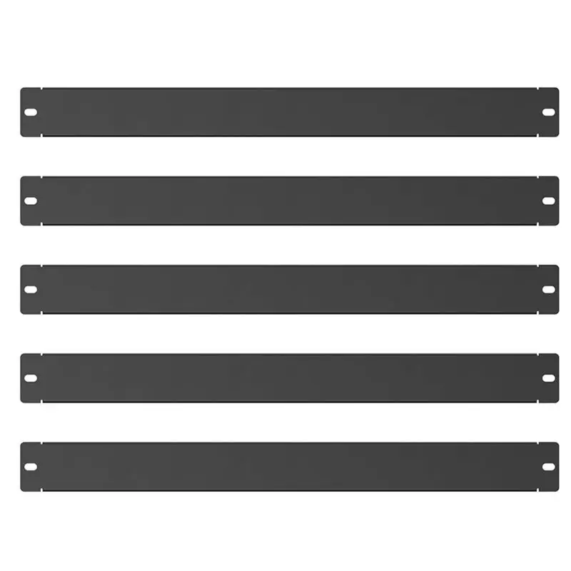 New Arrivals-Blank Rack Mount Panel Spacer 1U Blank Panes 5 Pack With Venting For Server Rack Enclosure Or Network Cabinet
New Arrivals-Blank Rack Mount Panel Spacer 1U Blank Panes 5 Pack With Venting For Server Rack Enclosure Or Network Cabinet