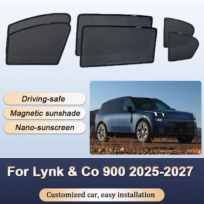 Солнцезащитные шторки для Lynk & Co 900 L946 2025-2027: Термоизоляционные шторки на лобовое стекло, шторки для конфиденциальности, визоры на окна, автомобильные аксессуары
Солнцезащитные шторки для Lynk & Co 900 L946 2025-2027: Термоизоляционные шторки на лобовое стекло, шторки для конфиденциальности, визоры на окна, автомобильные аксессуары