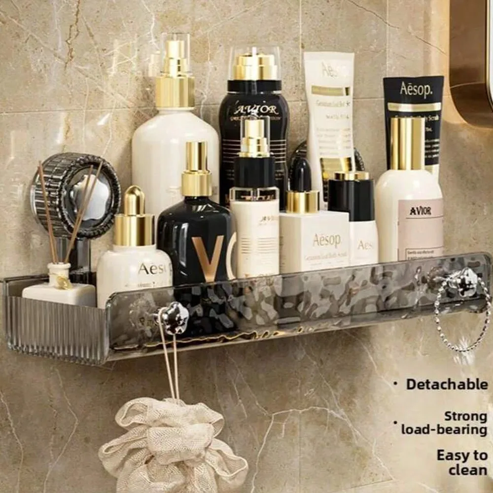 No Drill Suction Cup Shower Shelf Transparent Bath Organizer Wall Mounted Waterproof Removable Storage Rack for Bathroom Kitchen
No Drill Suction Cup Shower Shelf Transparent Bath Organizer Wall Mounted Waterproof Removable Storage Rack for Bathroom Kitchen